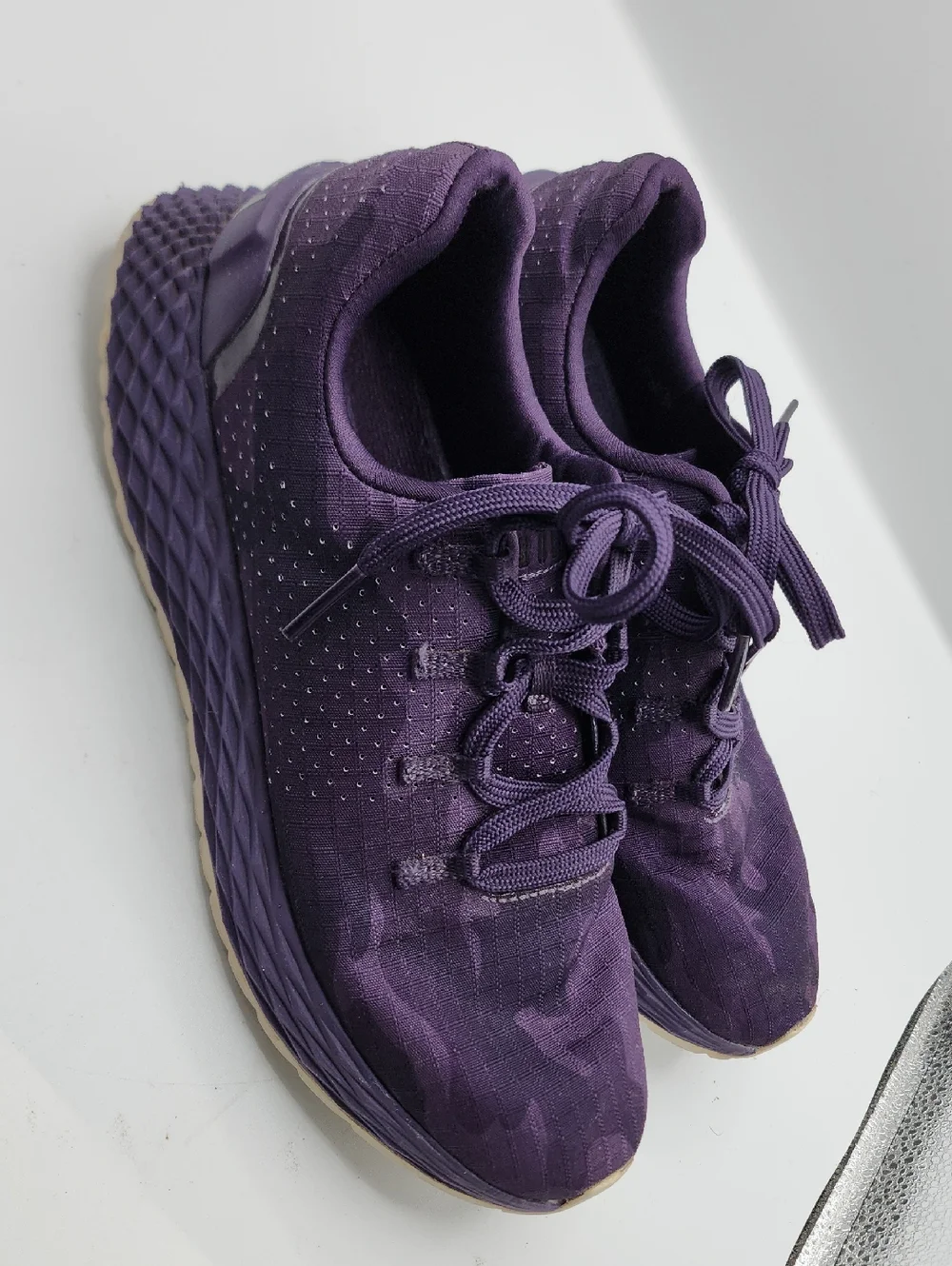 NOBULL Deep Purple Rio Stop Camo Runners  Women's Size 8 Men's Size 6.5